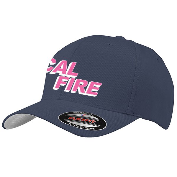 CAL FIRE Pink Flexfit Hat