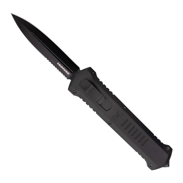 TEKTO A4 Humvee Knife Black Blade Side View